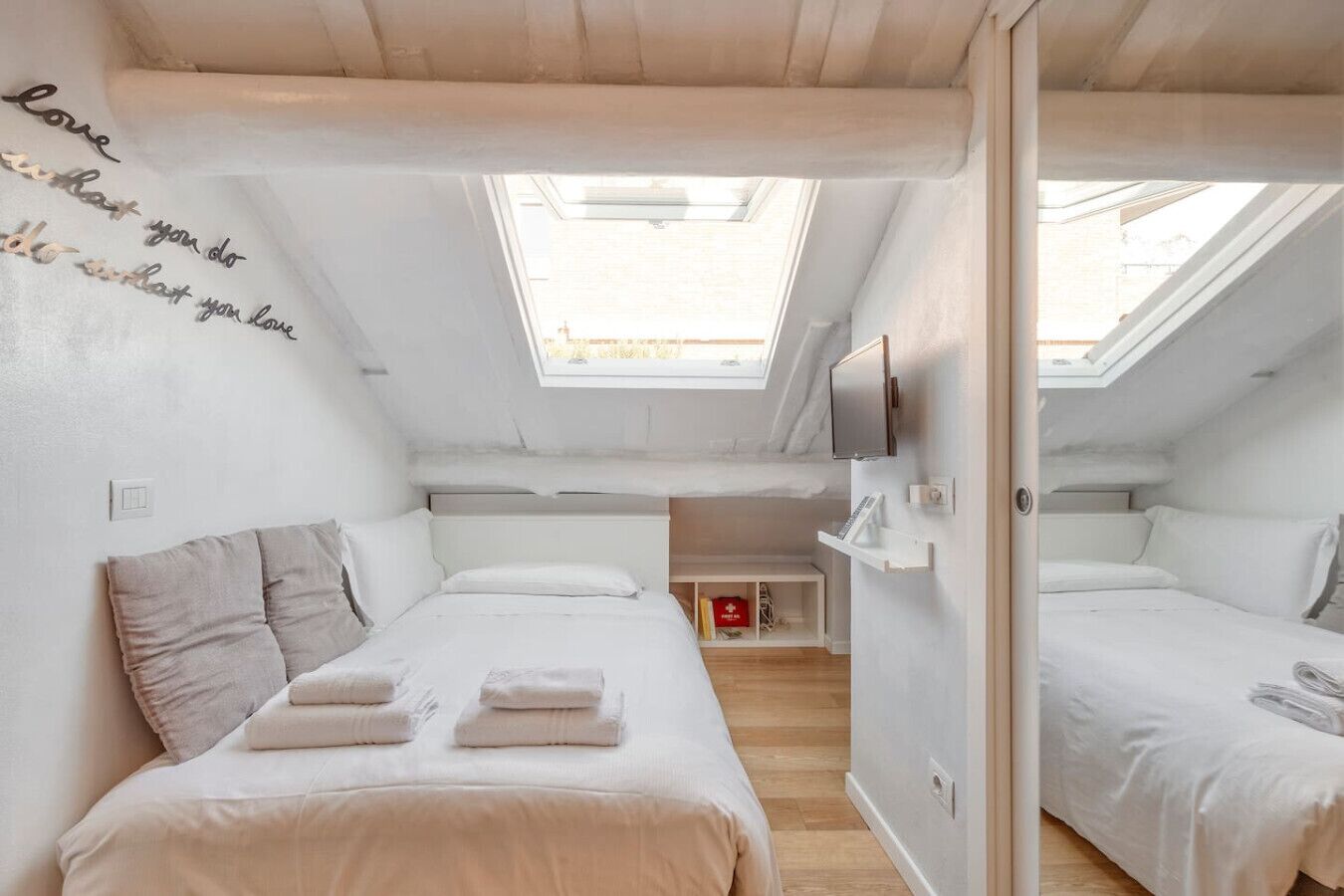 1 Schlafzimmer, Schreibtisch, Bügeleisen/Bügelbrett, WLAN