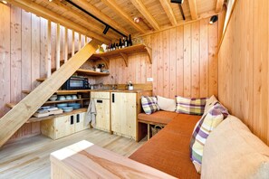 Baita Premium, vista giardino | Interni