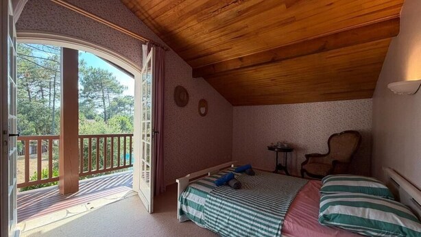 6 bedrooms, desk, iron/ironing board, free WiFi - Etxe Océan - Swimming Pool (LABENNE OCÉAN)