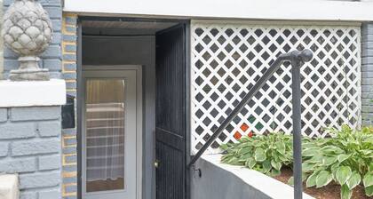 A stylish retreat in Mount Pleasant, one of DC's most walkable neighborhoods. Two bedrooms plus a sofa bed sleep six, with two full baths - plus the city's rarest luxury: your own private off-street parking. Walk to Metro, cafes & Zoo.