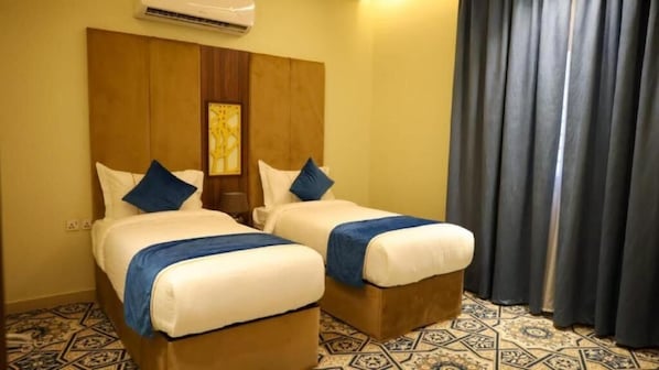 Suíte executiva, 1 quarto | Cofres nos quartos, quartos à prova de som, Wi-Fi de cortesia