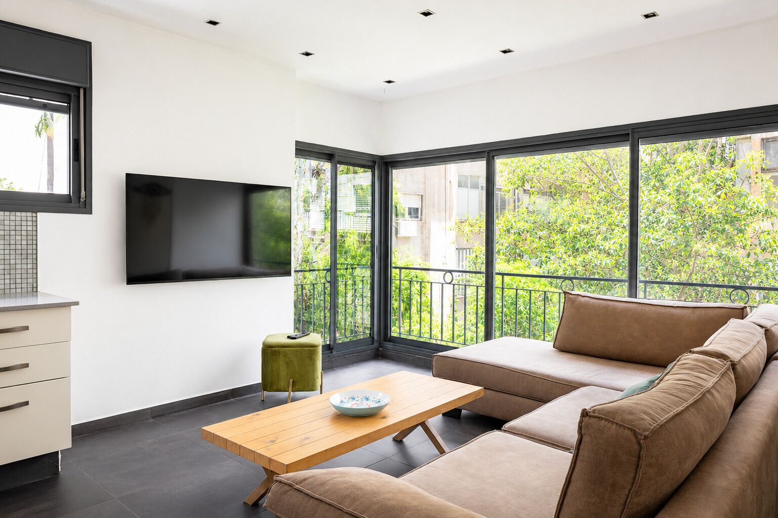 Apartment, Garden View | Living area