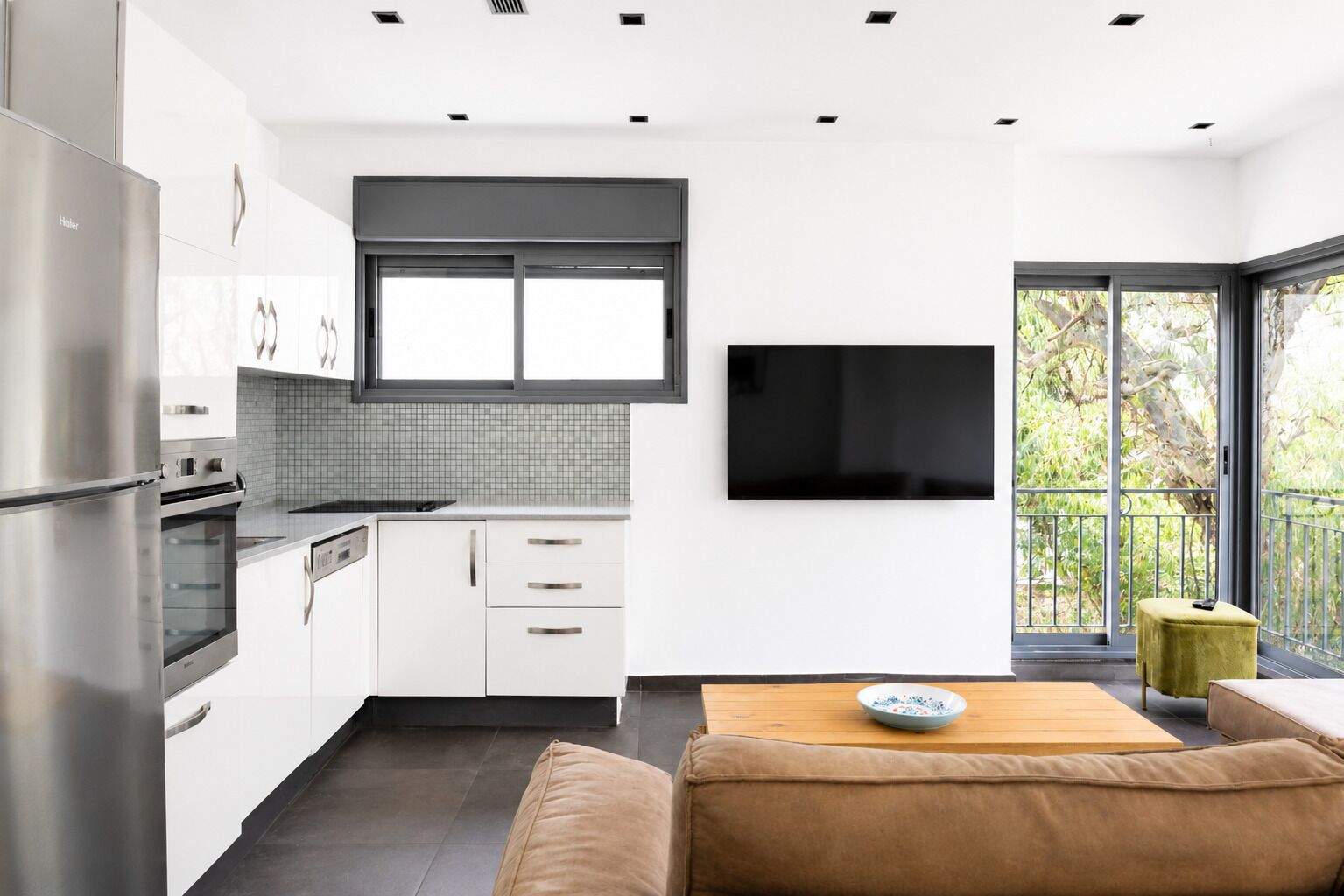 Apartment, Garden View | Private kitchen