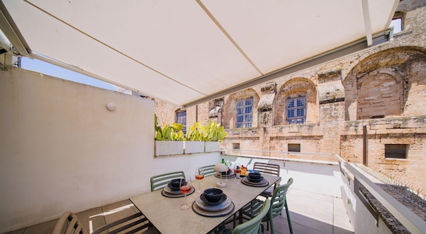 Apartment (2 Bedrooms) | Terrace/patio - TD Casa del Sagrato Rooftop View (Monopoli)