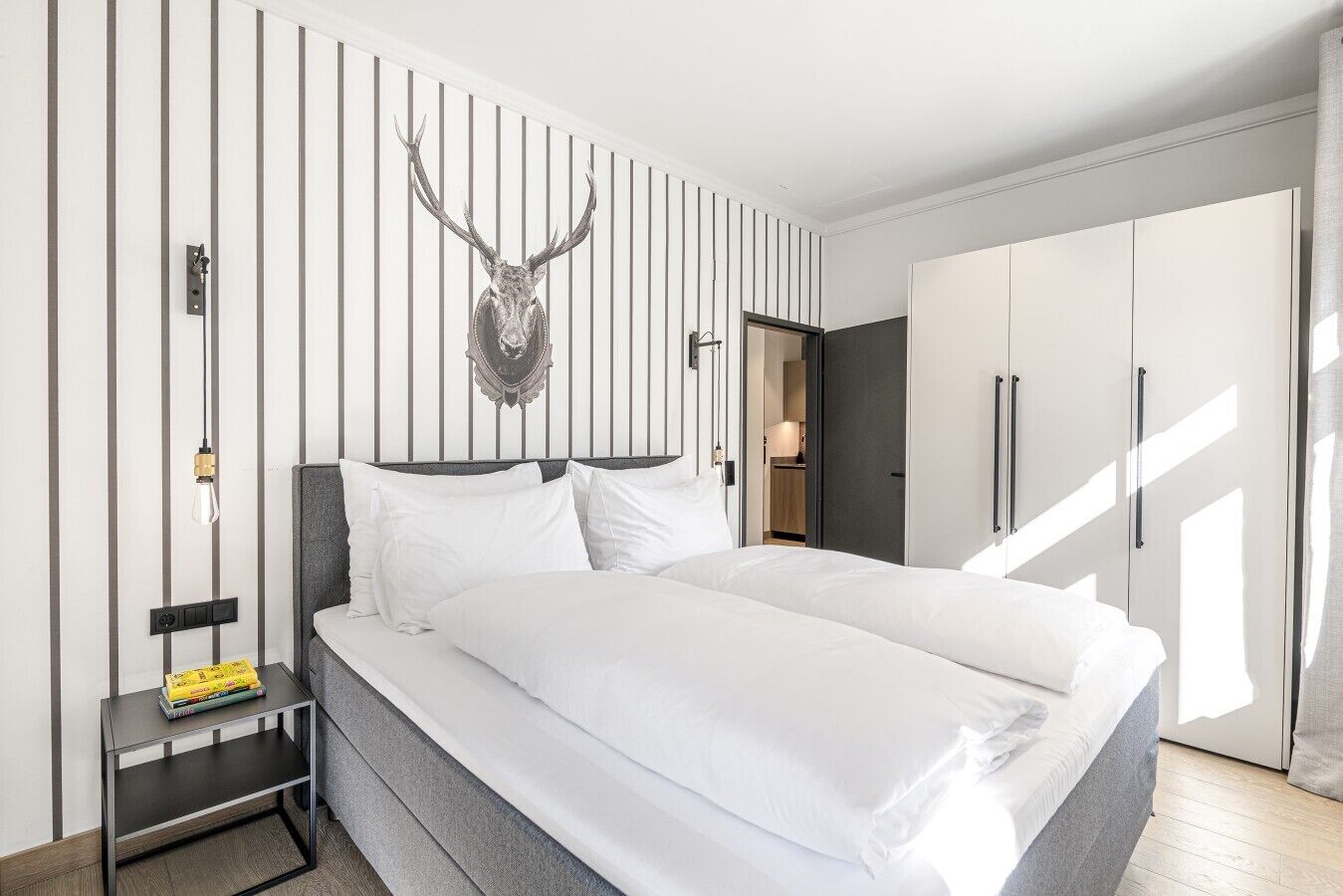 1 Schlafzimmer, Schreibtisch, Bügeleisen/Bügelbrett, WLAN
