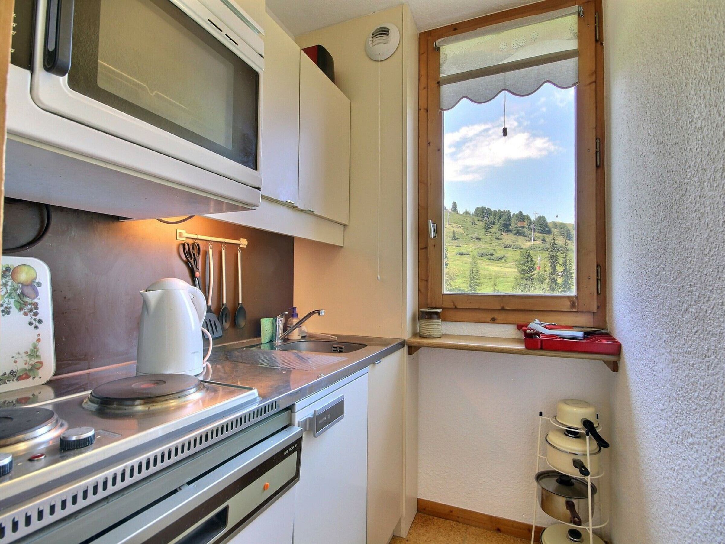 Fridge, dishwasher