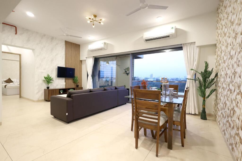 Apartment, Balkon, Stadtblick | Innenbereich