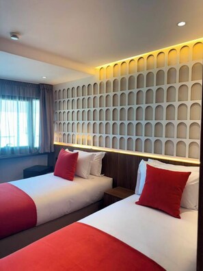 Phòng 2 giường đơn Tiêu chuẩn, không hút thuốc | Két bảo mật tại phòng, phòng cách âm, bàn ủi/dụng cụ ủi quần áo 