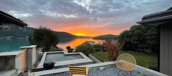 House on the shores of Lake Annecy