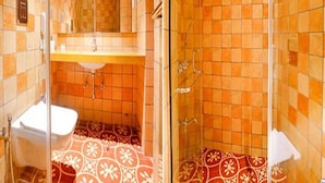 Ducha, toallas
