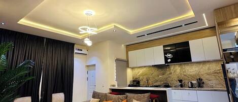 Economy Apartment, Balcony, City View | Living area