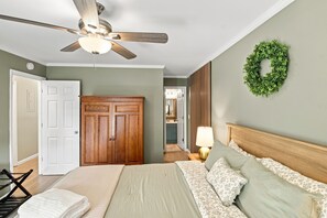 2 chambres, fer et planche à repasser, accès au Wi-Fi (inclus)