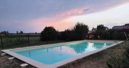Just 30 minutes from the river, a countryside vacation rental with a view of Mont Ventoux!