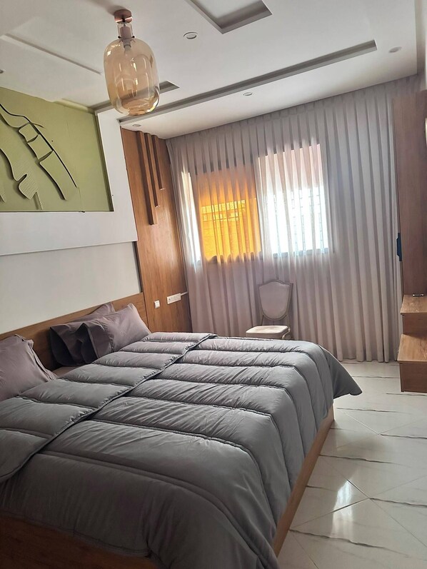 2 habitaciones, wifi y ropa de cama 