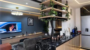 Family Apartment, Balcony, City View | Interior