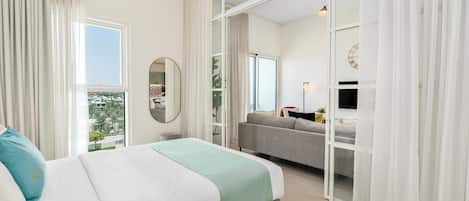 Deluxe Apartment, 2 Bedrooms, Balcony, Pool View