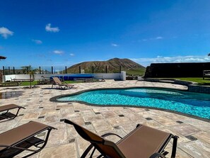 Pool - Exceptional Holiday Villa with Private Pool, Sea View & Wi-Fi (Villaverde)