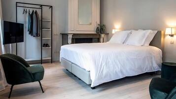 Comfort Double Room, City View | Desk, laptop workspace, blackout drapes, iron/ironing board (on request)