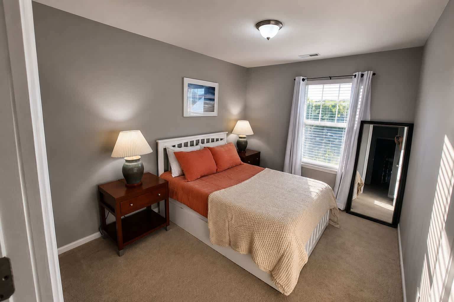 4 bedrooms, iron/ironing board, travel crib, WiFi