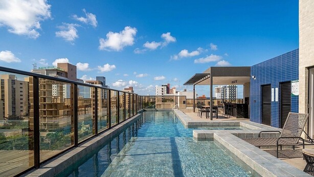 Unclassified image, 1 of 11, button - Studio in Condo. w/ Pool & Coworking Azz0305 (Cabedelo)