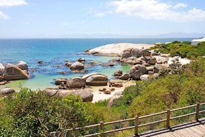 Beach nearby, white sand - Stunning Boulders Beach house  (Simons Town, Cape Town)