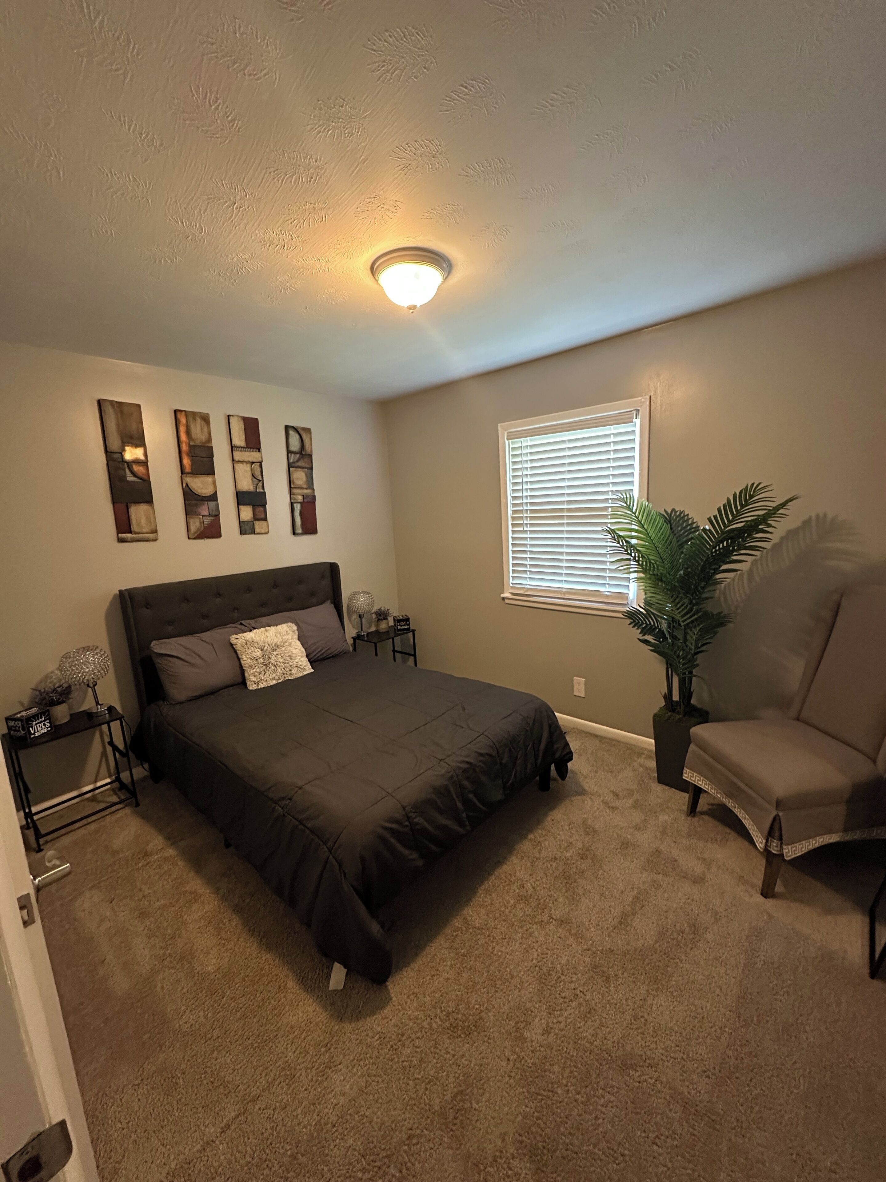 3 bedrooms, iron/ironing board, internet, bed sheets