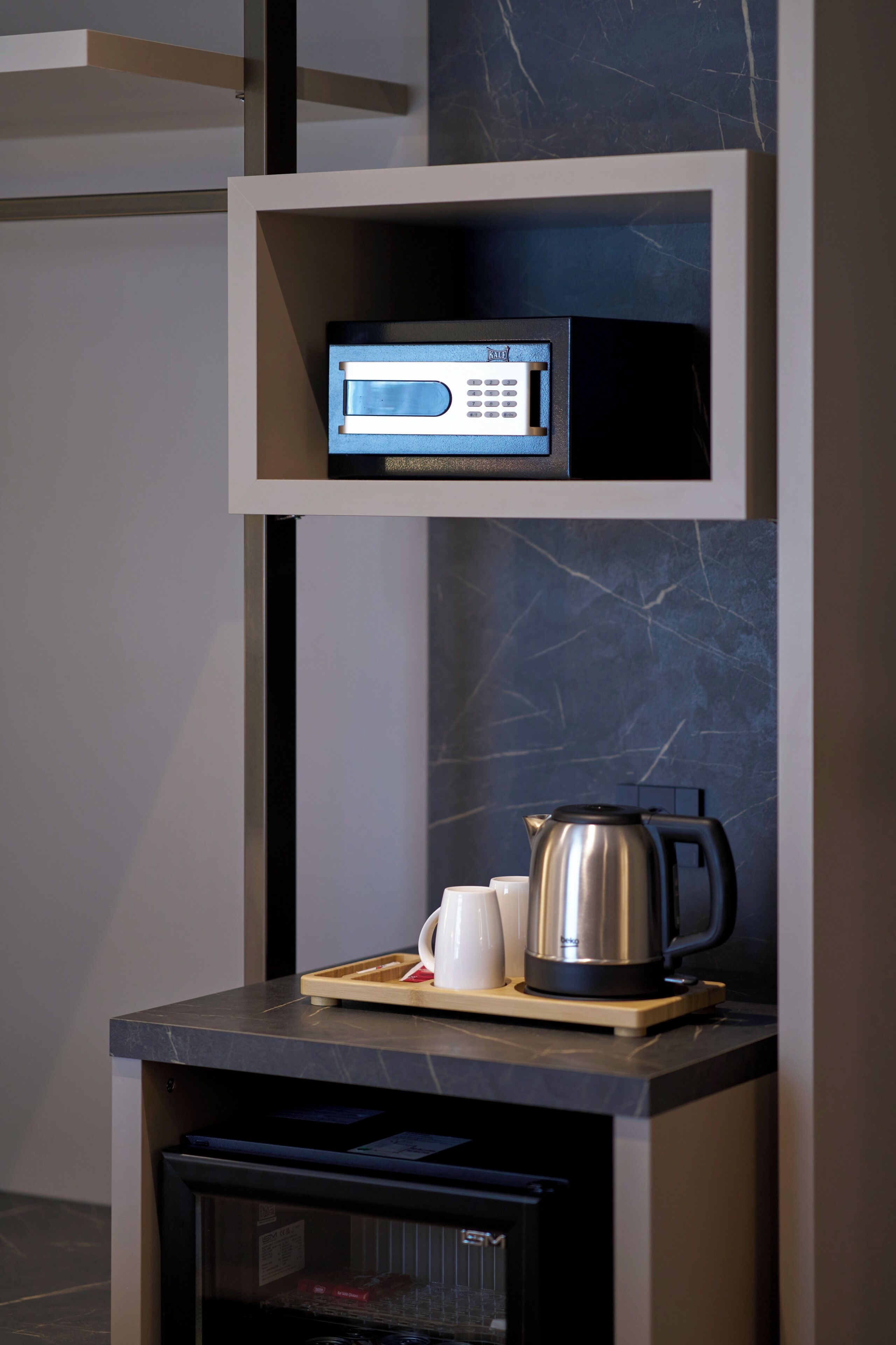 Select Comfort beds, minibar, in-room safe, laptop workspace