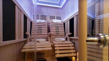 Habitación Deluxe doble, sauna | Servicio de la habitación
