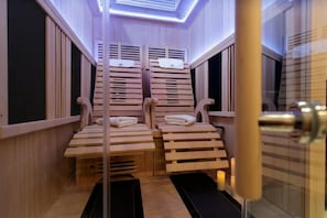 Chambre Double Deluxe, sauna | Équipements de la chambre