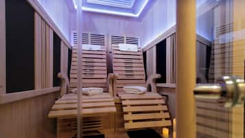 Habitación doble Deluxe, sauna | Servicios de la habitación