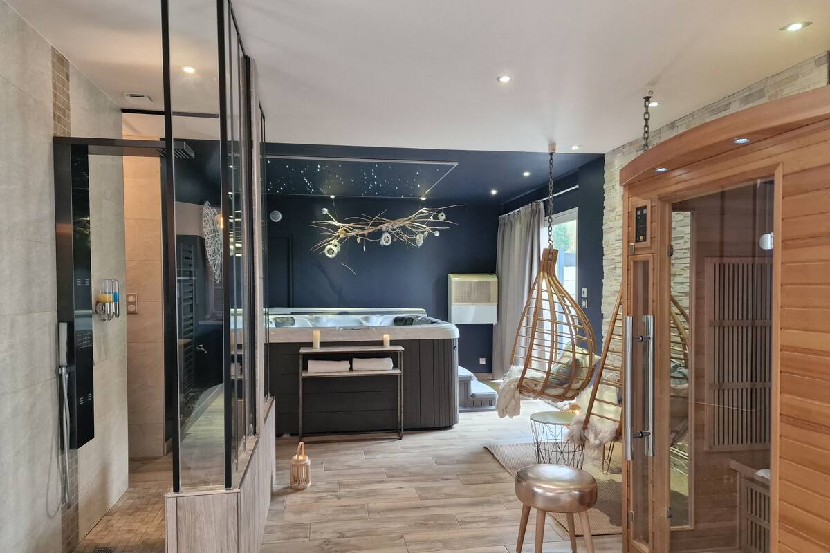 Loft Deluxe (Hot tub and Sauna) | Bain à remous privé