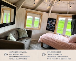 Room - Waterfront & breathtaking view - Chalet du Phare (Bonaventure)