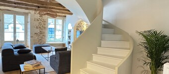 
Saint-Goustan port – Renovated house 8 guests, terrace & private parking