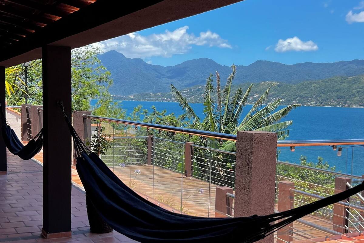 Panoramic-Doppelzimmer, Veranda, Meerblick