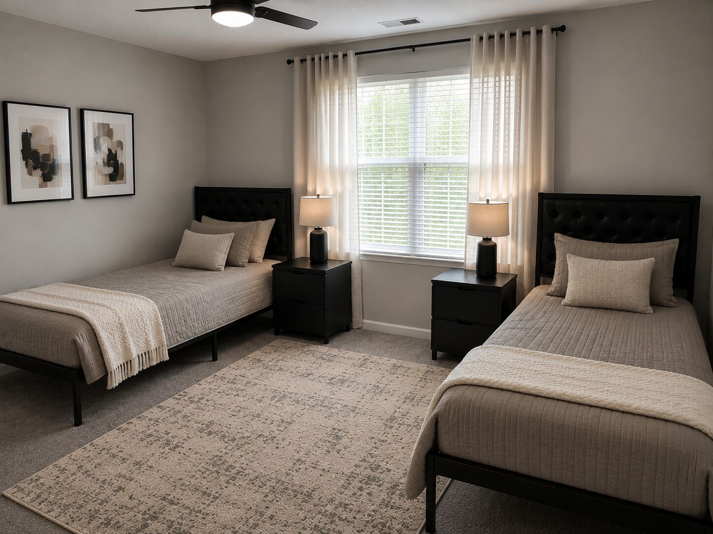 3 bedrooms, iron/ironing board, WiFi, bed sheets