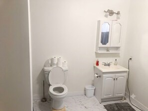 Bathroom - Country in the City: Quiet, central home with golf views, near Victoria Park. (Truro)