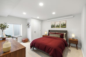 2 habitaciones, tabla de planchar con plancha y wifi gratis