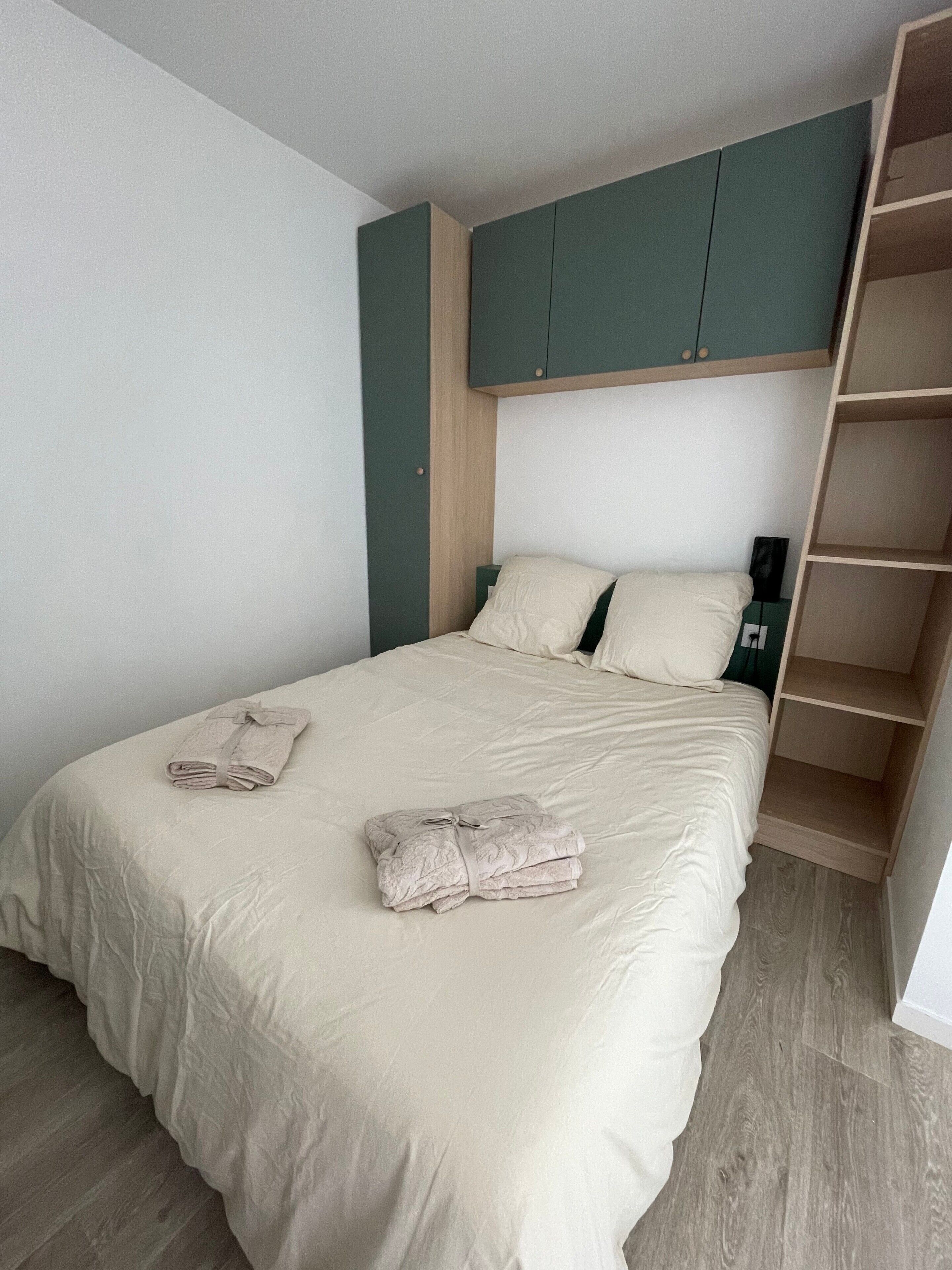 1 chambre, Wi-Fi, draps fournis