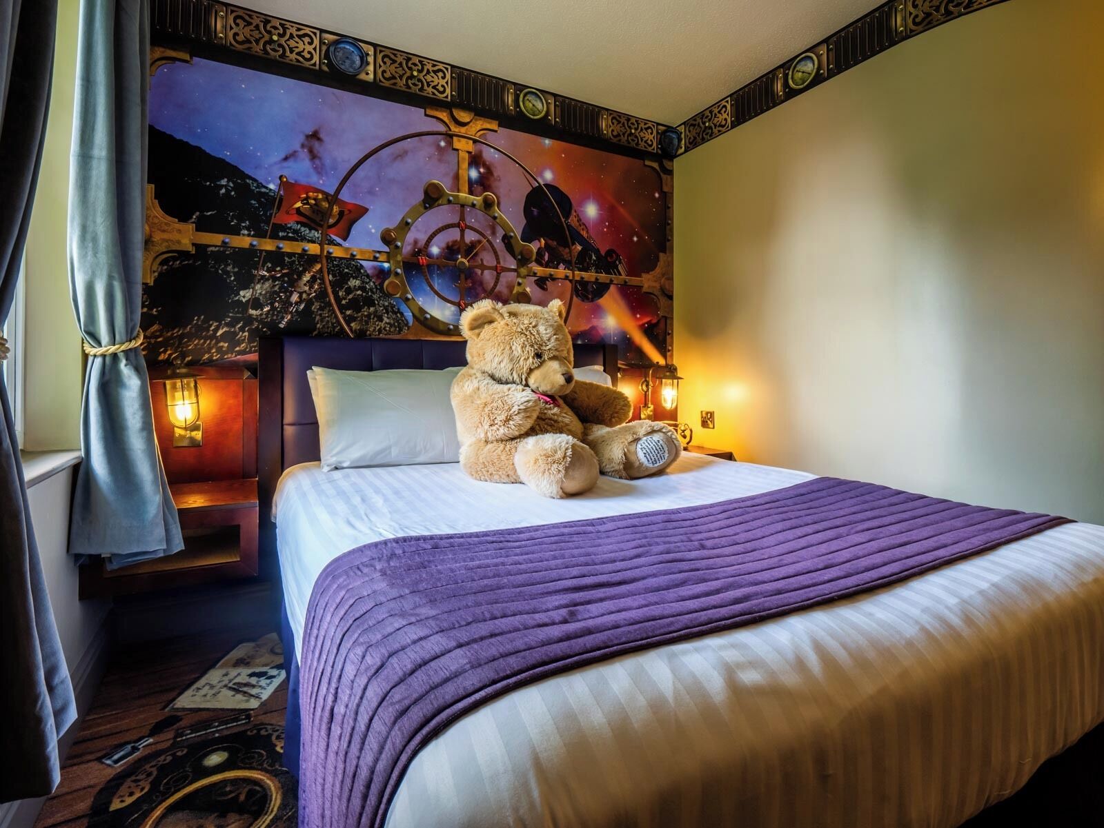 Neljän hengen design-huone (Alton Hotel Moon Voyage) | Ilmainen Wi-Fi, vuodevaatteet