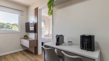 Design Apartment, 1 Double Bed, Kitchen, Park View