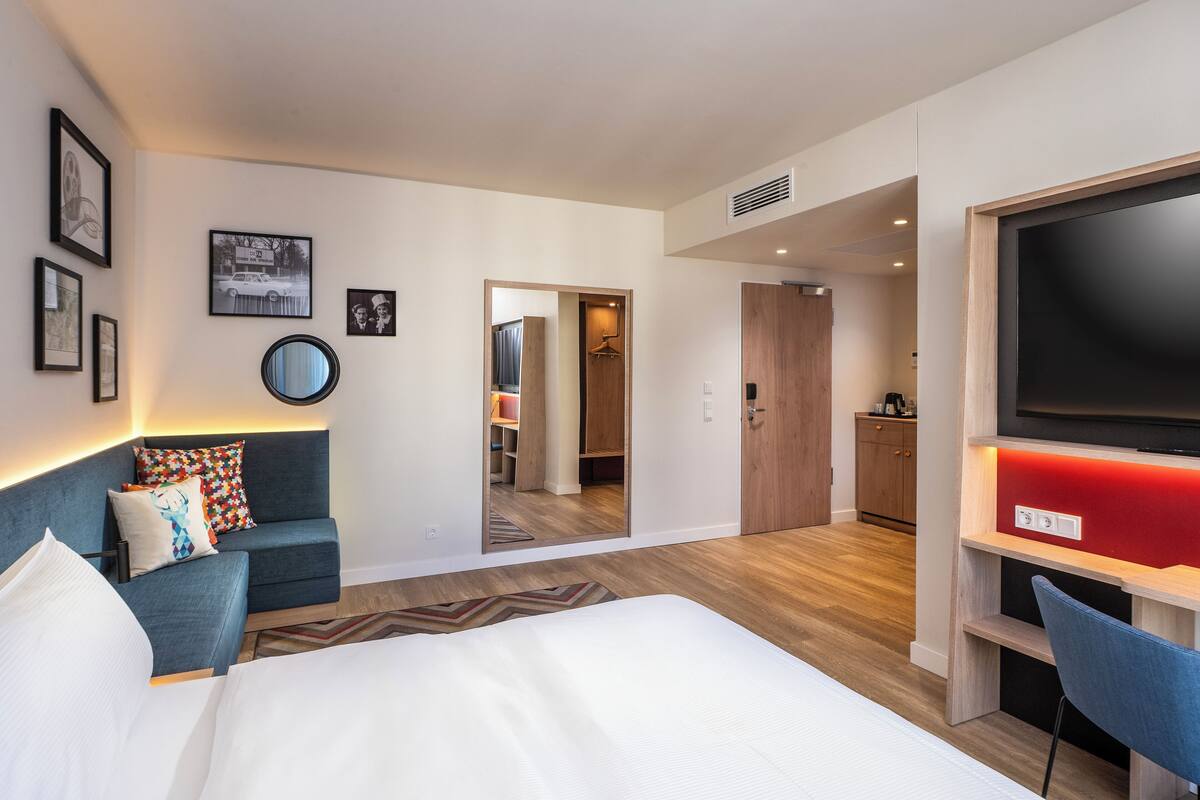 Wifi gratis y ropa de cama 