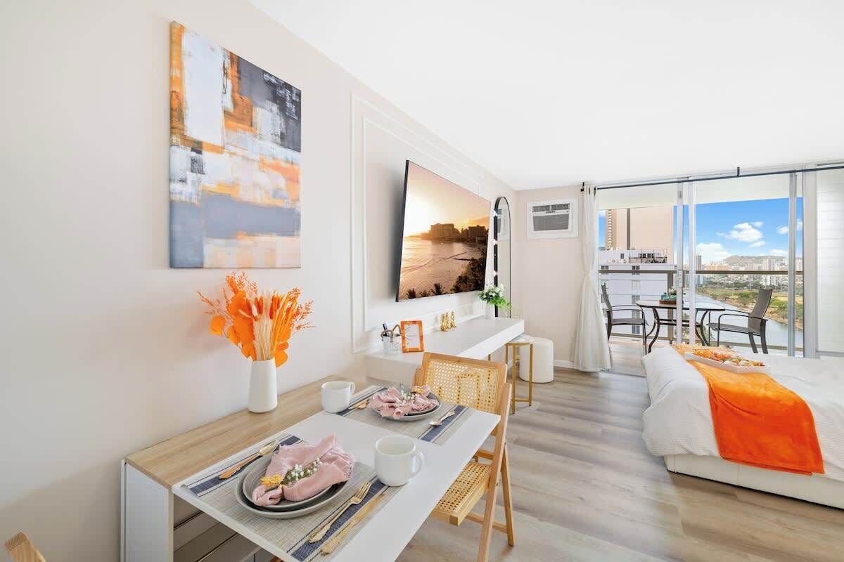 公寓, 運河景 (1 Bedroom) | 房內用餐