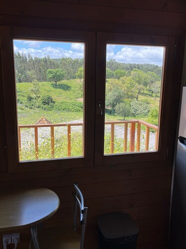 Chalet 'Valley View' with Shared Pool, Shared Garden and Wi-Fi