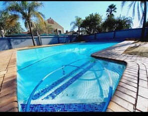 Apartment, 2 Bedrooms, Accessible, City View | Pool | Outdoor pool - Menlyn Lux Suites Where Comfort Meets Luxury (Pretoria)