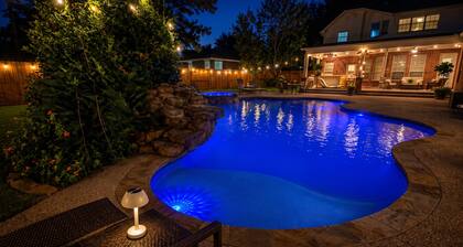 Welcome to the Spring Oasis. Spacious 5-bedroom to cool off from the Texas heat.