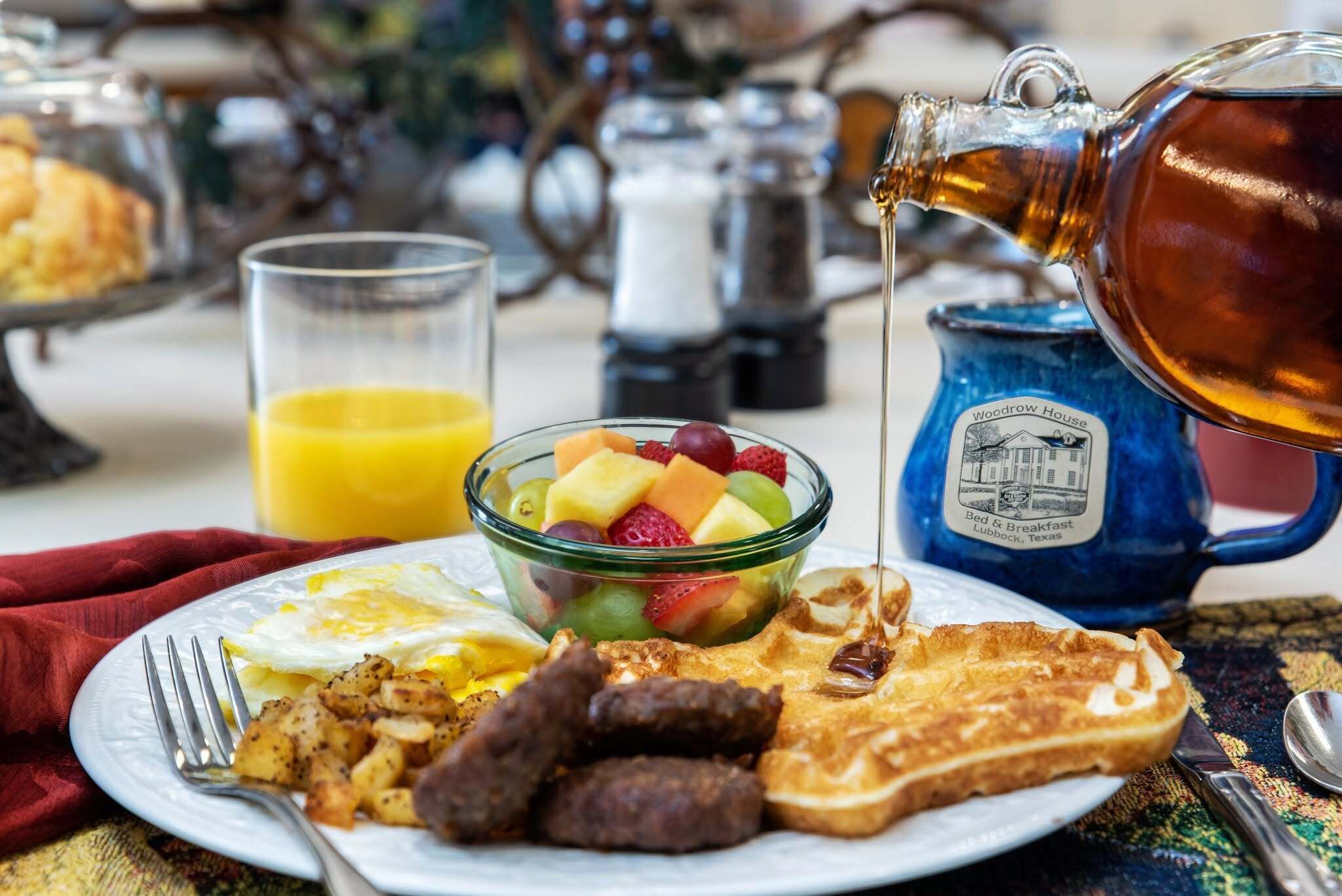 Free daily full breakfast