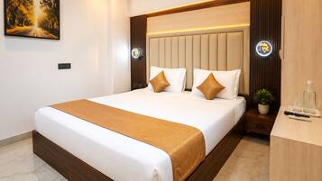 Classic Double or Twin Room, City View | Laptop workspace, free WiFi