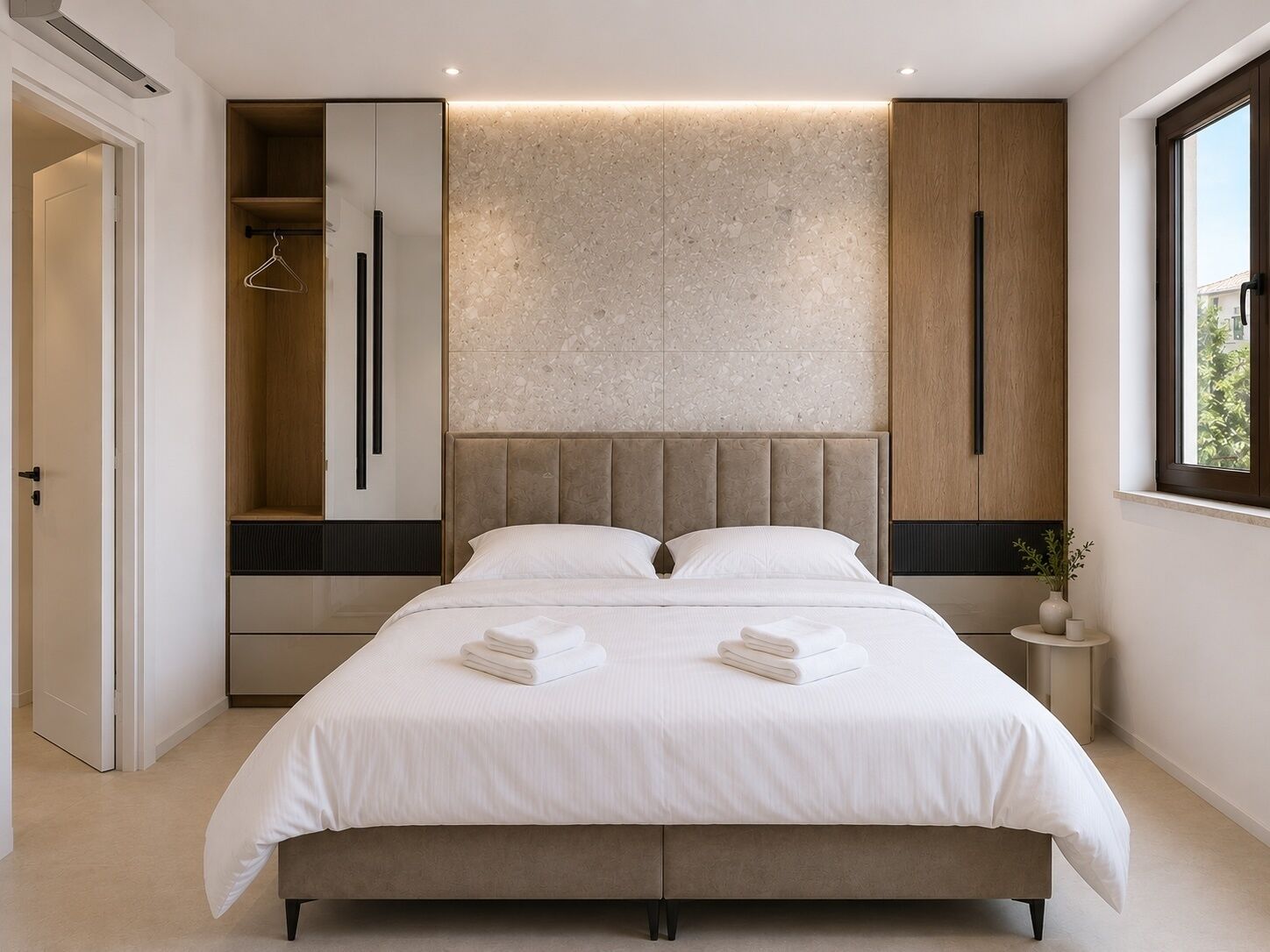 3 chambres, fer et planche à repasser, Wi-Fi gratuit, draps fournis