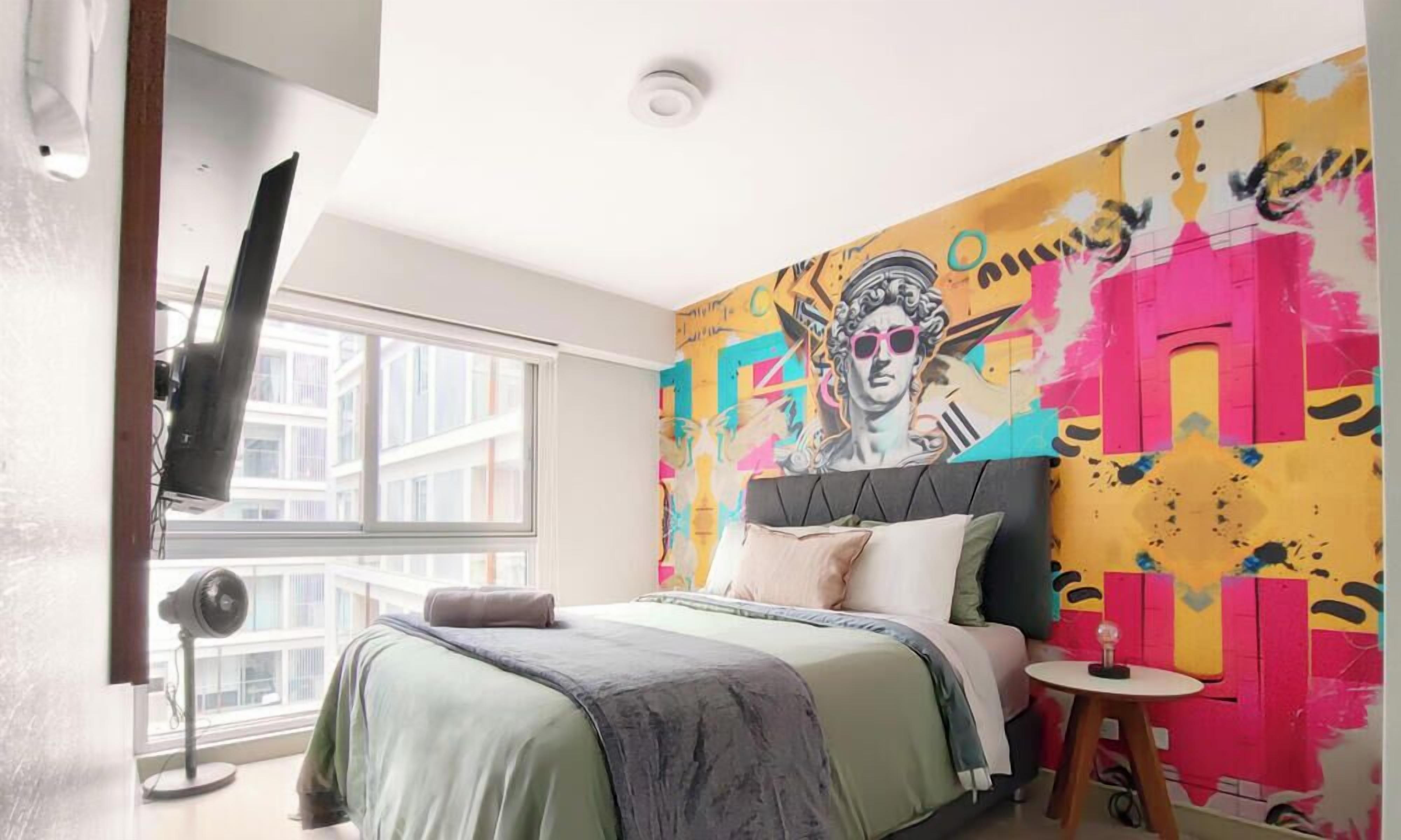 1 bedroom, desk, iron/ironing board, WiFi (free)