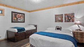 Desk, iron/ironing board, travel cot, free WiFi